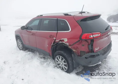 2017 Jeep Cherokee Limited 4X4 z USA, uszkodzony, nr VIN 1C4PJMDB5HD222133